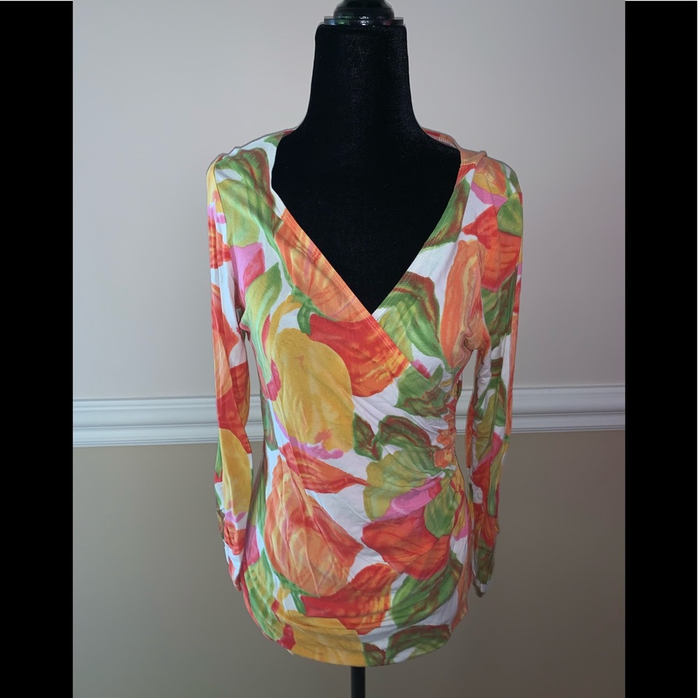 CAbi faux wrap top-large